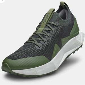 Allbirds Tree Flyer 2 Men’s  Blizzard  Running  Shoes Thunder Green 7.5 NEW